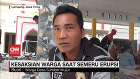 VIDEO: Kesaksian Warga Saat Semeru Erupsi