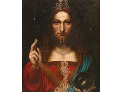Duh.. Salinan Rusak Lukisan Salvator Mundi Laku di Balai Lelang Rp 15,4 M