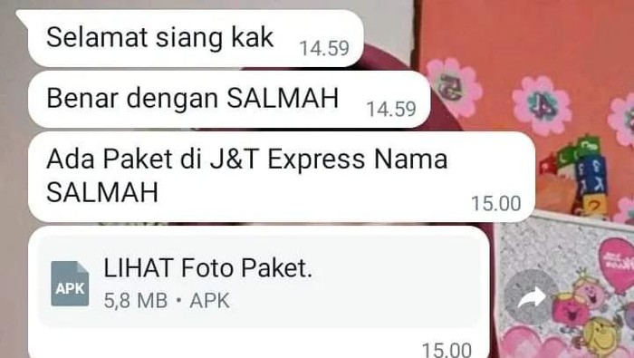 Viral Modus Pesan Kirim Paket yang Ternyata Pembobolan Rekening, Ingat 5 Langkah Ini Biar Kamu Nggak Kena Tipu! Viral Modus Pesan Kirim Paket yang Ternyata Pembobolan Rekening, Ingat 5 Langkah Ini Biar Kamu Nggak Kena Tipu!