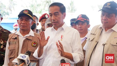 Jokowi: Bantuan Tunai Rumah Terdampak Gempa Cianjur Rp10-50 Juta