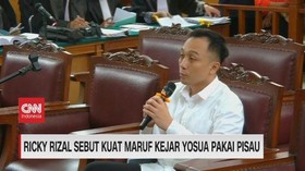 VIDEO: Ricky Rizal Sebut Kuat Maruf Kejar Yosua Pakai Pisau