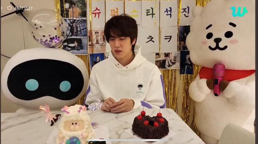 Siaran langsung Jin BTS