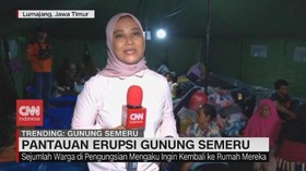 VIDEO: Pantauan Pengungsi Erupsi Gunung Semeru
