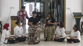 FOTO: Momen Kaesang Pangarep Gladi Akad Nikah Tanpa Ditemani Erina