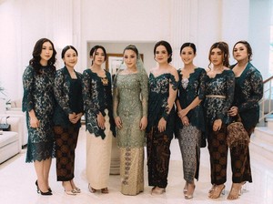Inspirasi Kebaya Bridesmaids Simpel Tapi Mewah ala Artis Indonesia
