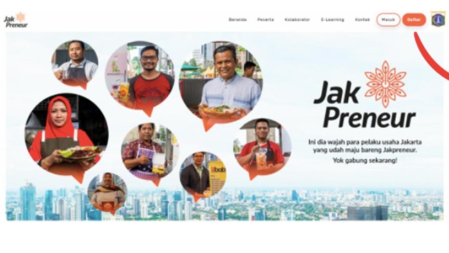 Pemprov DKI mendorong pelaku UMKM di Jakarta memajukan usahanya dengan bergabung dengan Jakpreneur yang memberikan banyak manfaat.