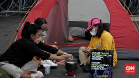 Yasonna Soal Pedemo Tolak RKUHP Kemah di DPR: Tak Ada Gunanya