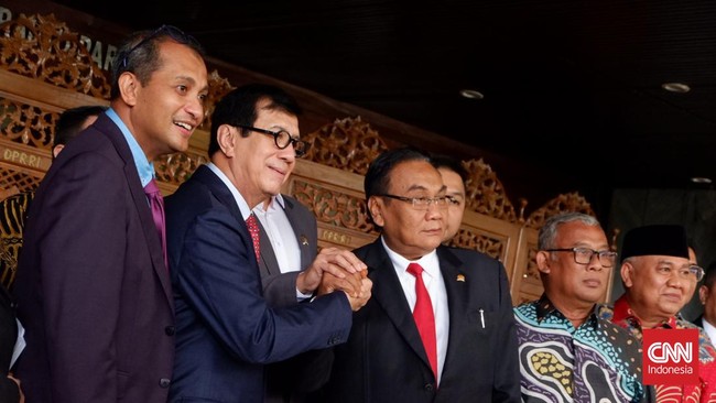 Menkumham Yasonna respons anggota Komisi VIII DPR Fraksi PKS Iskan Qolba Lubis yang memilih walk out dari Paripurna pengesahan RKUHP.