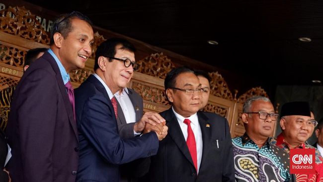 Menkumham Yasonna respons anggota Komisi VIII DPR Fraksi PKS Iskan Qolba Lubis yang memilih walk out dari Paripurna pengesahan RKUHP.