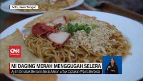 VIDEO: Mi Daging Merah & Mi Pedas Viral Kota Solo