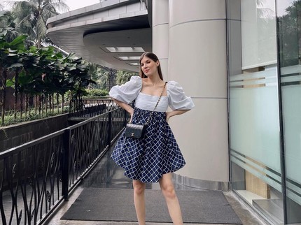 Hamil 6 Bulan, Intip Potret Kehamilan Mikaila Patritz yang Masih Ramping bak Model