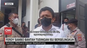VIDEO: Ferdy Sambo Bantah Tudingan Isu Berselingkuh