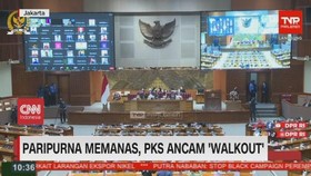 VIDEO: Paripurna Memanas, PKS Ancam 'Walkout'