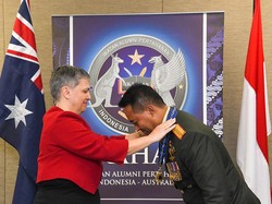 Jenderal Andika Dapat Anugerah Perwira Kehormatan dari Australia