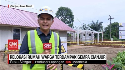 img-title VIDEO: Relokasi Rumah Warga Terdampak Gempa Cianjur