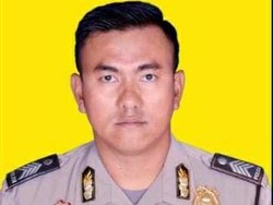 Potret Aiptu Sofyan Korban Serangan Bom Bunuh Diri Polsek Astana Anyar