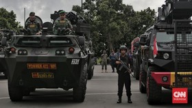 Kendaraan Tempur TNI Disiagakan di Lokasi Pernikahan Kaesang