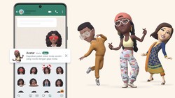 Begini Cara Buat Avatar di WhatsApp