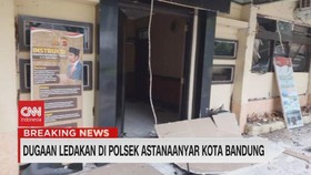 VIDEO: BREAKING NEWS! Ledakan di Polsek Astana Anyar Bandung
