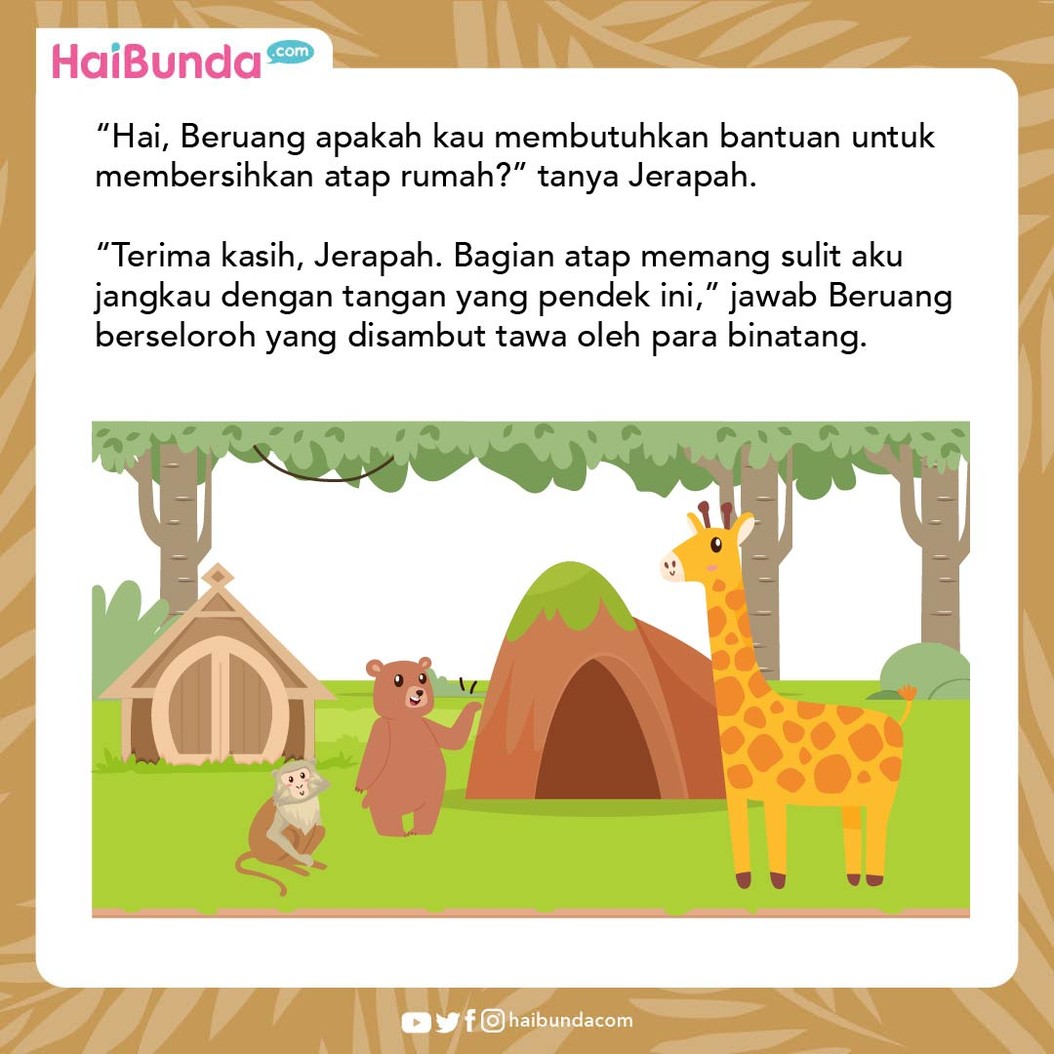 Cerita Fabel Akibat Kakak Tua Malas