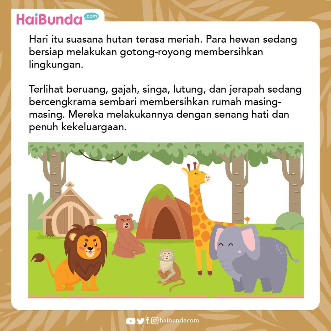 Cerita Fabel Akibat Kakak Tua Malas