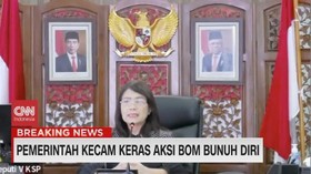 VIDEO: Pemerintah Kecam Keras Aksi Bom Bunuh Diri