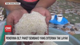 VIDEO: Penerima BLT: Paket Sembako Yang Diterima Tak Layak