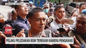 VIDEO: Pelaku Peledakan Bom Terekam Kamera Pengawas