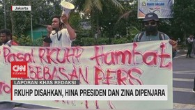 VIDEO: RKUHP Disahkan Hina Presiden Dan Zina Dipenjara