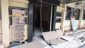 VIDEO: Momen Ledakan Bom di Polsek Astana Anyar Bandung