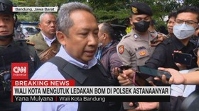 VIDEO: Walikota Bandung Mengutuk Ledakan Bom di Polsek Astanaanyar