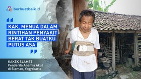 Donasi via Berbuat Baik agar Kakek Slamet Sembuh dari Anemia Akut