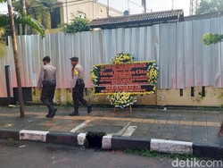 Pascaledakan Bom Bunuh Diri, Kantor Polsek Astana Anyar Ditutup Seng