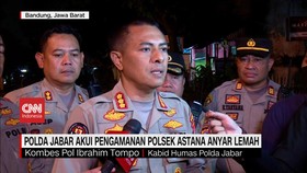 VIDEO: Polda Jabar Akui Pengamanan Polsek Astana Anyar Lemah