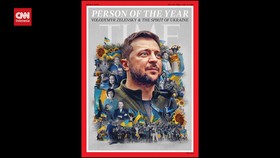 VIDEO: Volodymyr Zelensky Dinobatkan TIME sebagai 'Person of the Year'