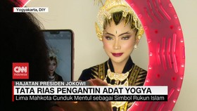 VIDEO: Beragam Jenis Tata Rias Pengantin Adat Yogyakarta