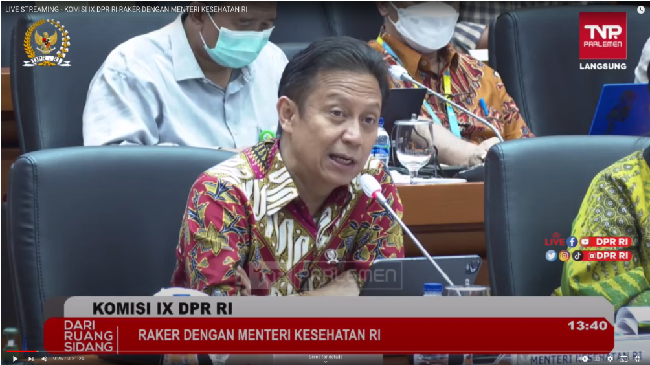 Menkes Budi Gunadi Sadikin berkomitmen untuk memperbaiki sistem kesehatan di Indonesia guna mengatasi penyakit Katastropik.