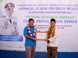 BPJS Ketenagakerjaan-Pemkab Bekasi Beri Perlindungan ke 26.808 Petani