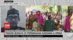 VIDEO: Tradisi Budaya di Pernikahan Kaesang & Erina