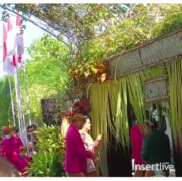 Pemasangan Bleketepe Jelang Siraman Erina Gudono dan Kaesang Pangarep