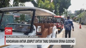 VIDEO: Kendaraan Antar Jemput Untuk Tamu Siraman Eriana Gudono