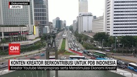 VIDEO: Konten Kreator Berkontribusi Untuk PDB Indonesia