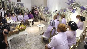 Luhut, Bahlil dan Praktikno Hadiri Prosesi Midodareni Kaesang