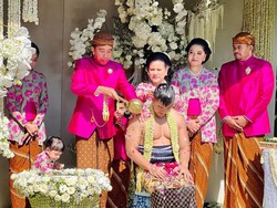 Momen Jenaka La Lembah Manah Cucu Jokowi Obok-obok Air Siraman Kaesang