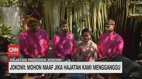 VIDEO: Jokowi: Mohon Maaf Jika Hajatan Kami Mengganggu