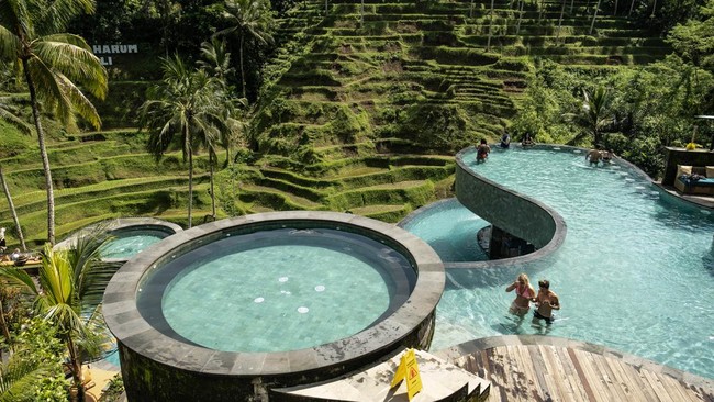 Dinas Pariwisata Bali menyebut okupansi hotel di Bali bisa menembus 80 persen jelang libur Natal dan Tahun Baru (Nataru).
