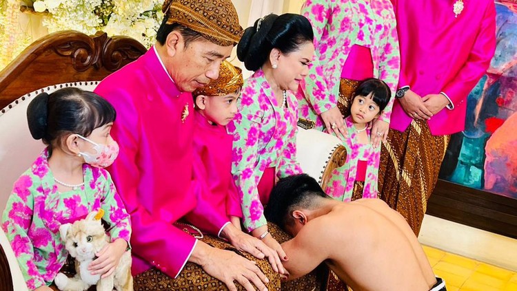Potret La Lembah Manah di Siraman Kaesang Potret La Lembah Manah di Siraman Kaesang
