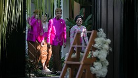 Jokowi Mohon Doa agar Pernikahan Kaesang dan Erina Lancar