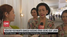 VIDEO: Keraton Yogyakarta Bangga Kaesang-Erina Usung Adat Jawa
