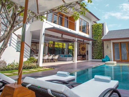 7 Potret Villa Titi Kamal di Bali, Berkonsep Terbuka Menyatu dengan Alam